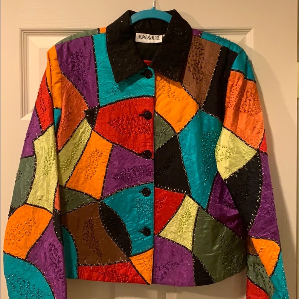 ANAGE multicolored jacket
